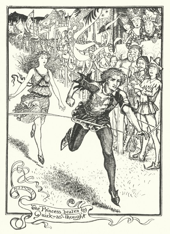 La principessa battuta da Veloce come il pensiero da Henry Justice Ford