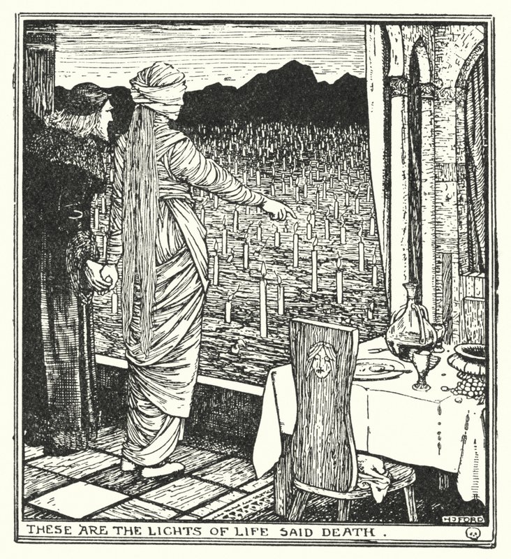 Queste sono le luci della vita disse la Morte da Henry Justice Ford