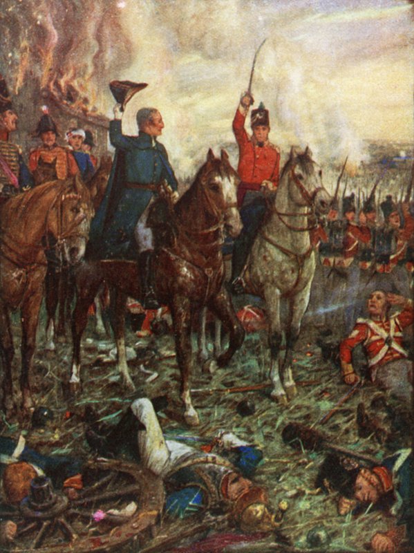 Waterloo, 19:00, 18 Giugno 1815 da Henry Justice Ford
