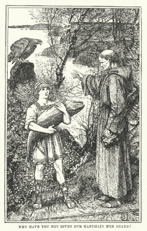 Perché non hai dato alla nostra serva la sua parte? da Henry Justice Ford