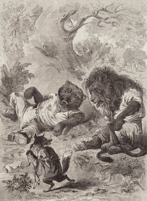 Le favole di Esopo: Il leone, l