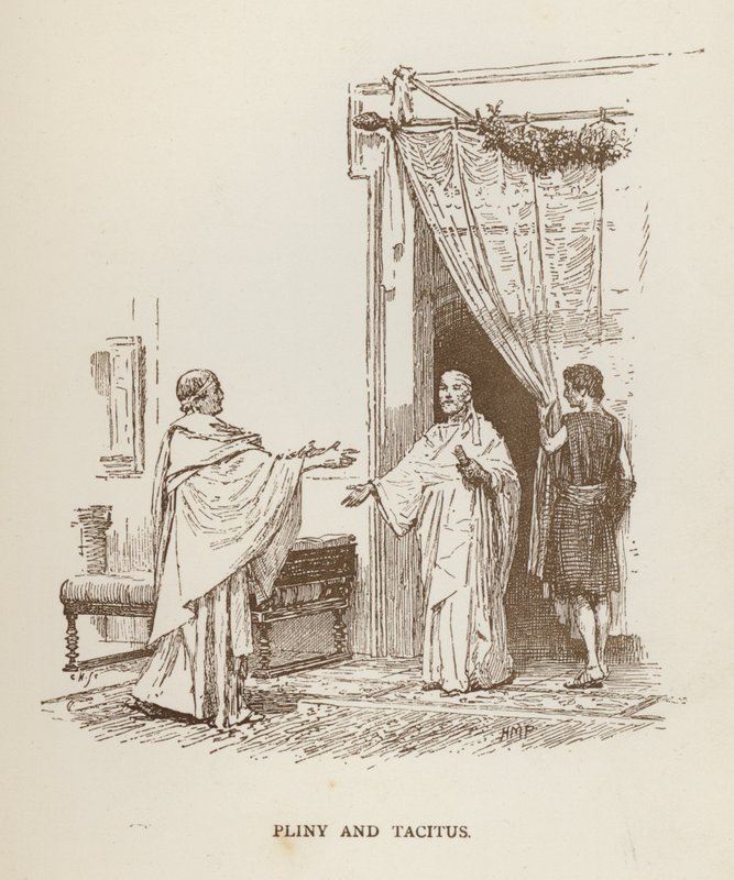 Plinio e Tacito da Henry Marriott (after) Paget