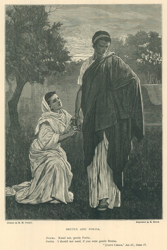 Illustrazione per Giulio Cesare da Henry Marriott Paget