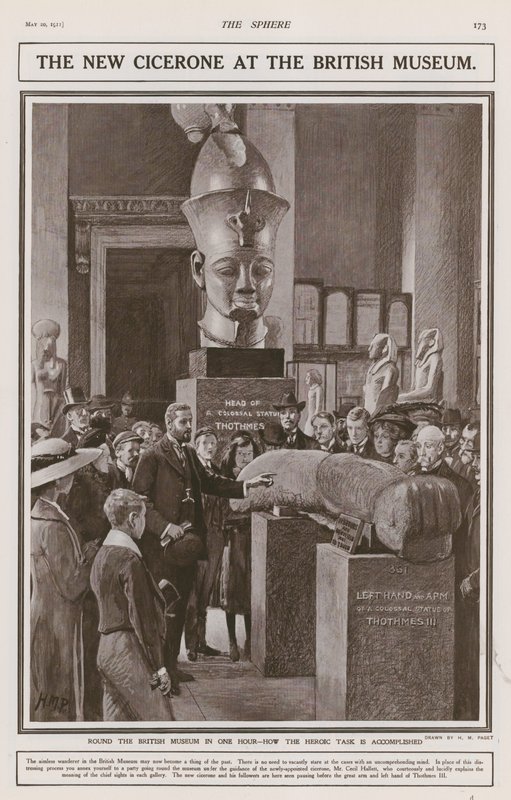 Il nuovo Cicerone al British Museum da Henry Marriott Paget