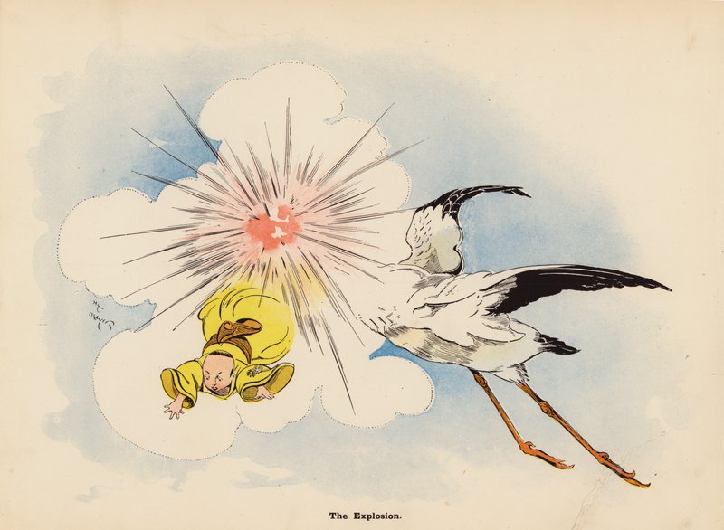 Illustrazione per Le avventure di una bambola giapponese da Henry Mayer