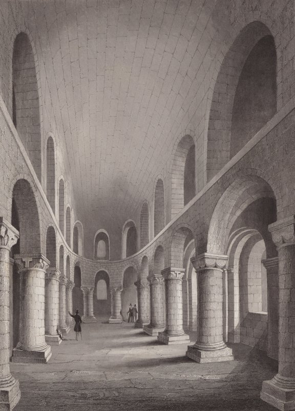 La cappella normanna di San Giovanni, Torre di Londra da Henry Melville