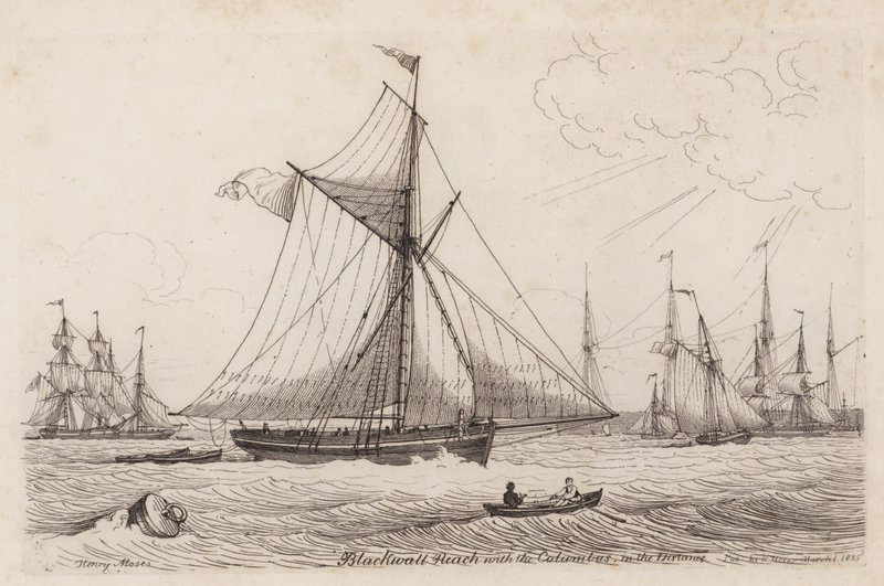 Blackwall Reach e il Columbus in lontananza da Henry Moses