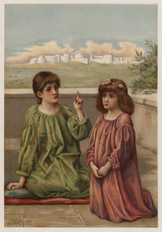 Angeli ascoltatori da Henry Ryland