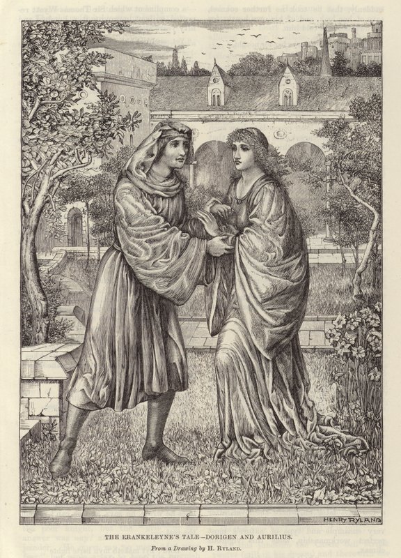 Il racconto del Frankeleyne da Henry Ryland