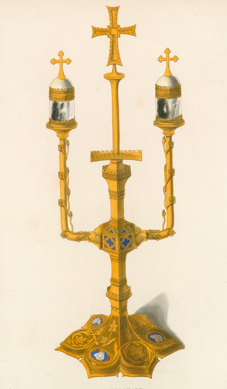 Un Reliquiario, fine XV secolo da Henry Shaw