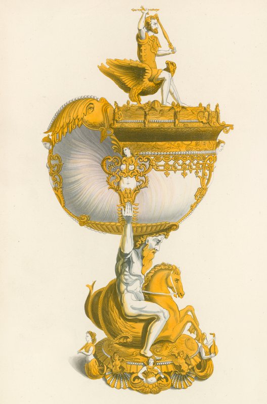 Coppa, nella collezione di Sua Maestà a Windsor, c. 1530 da Henry Shaw