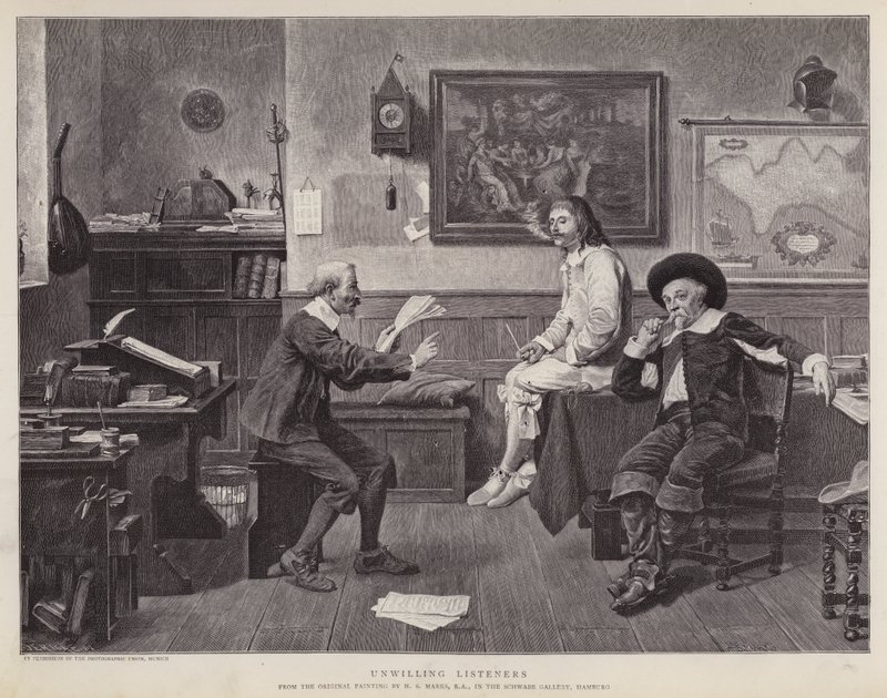 Ascoltatori riluttanti da Henry Stacey (after) Marks