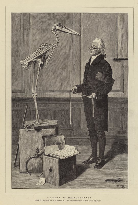 La scienza è misurazione da Henry Stacey Marks