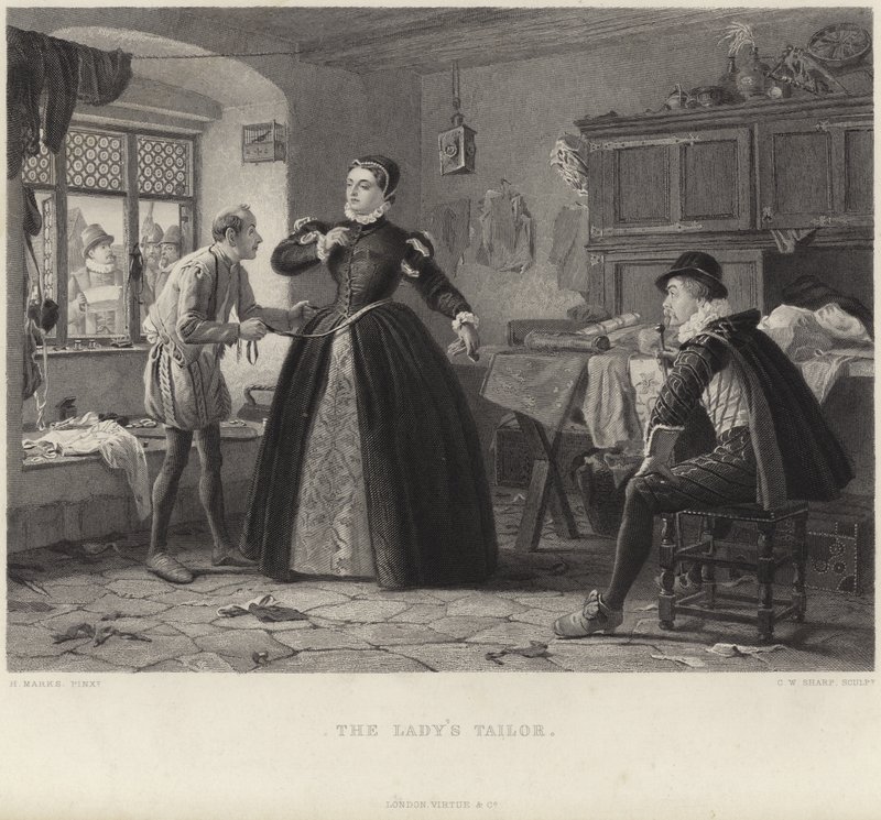 Il sarto della signora da Henry Stacey Marks