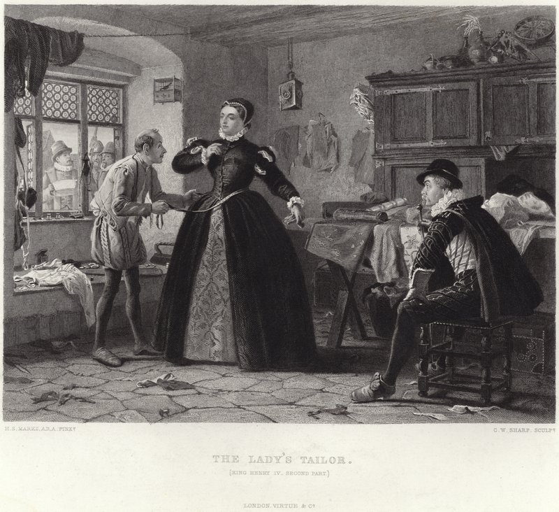 Il sarto della signora da Henry Stacey Marks