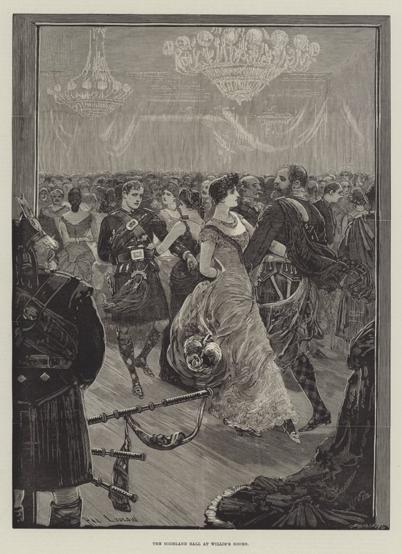 Il ballo delle Highland a Willis