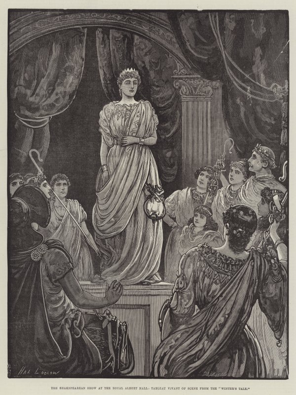 Lo Spettacolo Shakespeariano alla Royal Albert Hall, Tableau Vivant di una Scena da 