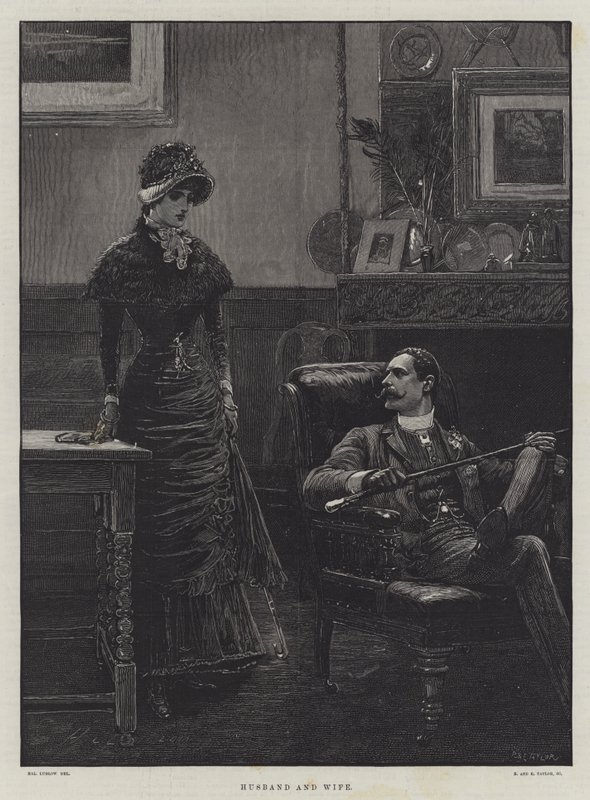 Si sono sposati, di Walter Besant e James Rice da Henry Stephen Ludlow