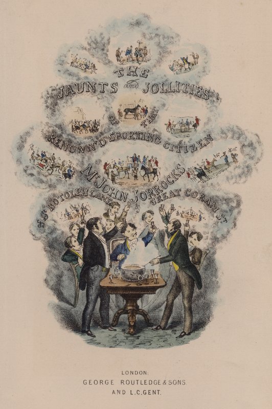 Illustrazione della pagina del titolo per Jorrocks
