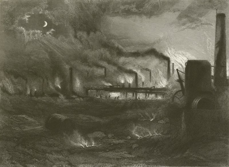 La Black Country, vicino a Bilston da Henry Warren