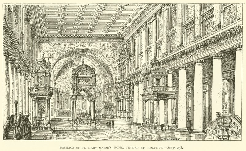 Basilica di Santa Maria Maggiore, Roma, tempo di Sant