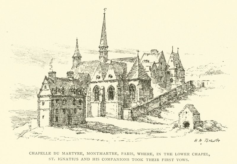 Chapelle du Martyre, Montmartre, Parigi, dove, nella Cappella Inferiore, Sant