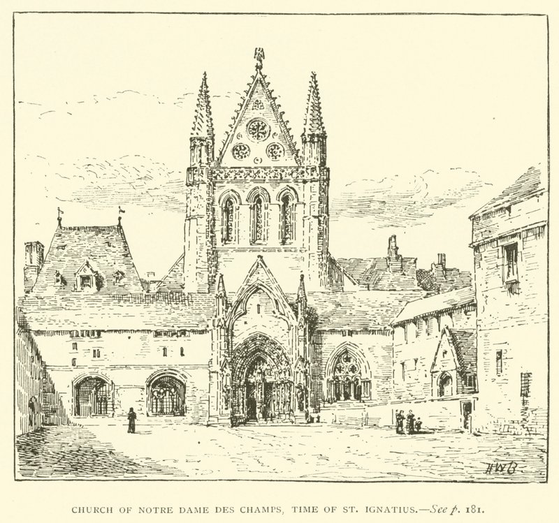 Chiesa di Notre Dame des Champs, tempo di Sant