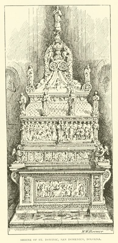 Santuario di San Domenico, San Domenico, Bologna da Henry William Brewer