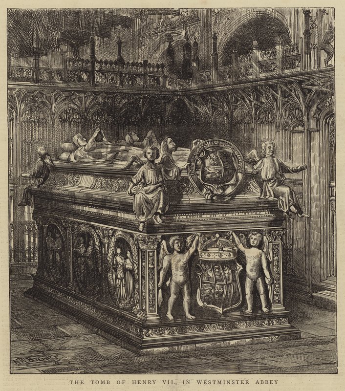 La tomba di Enrico VII, nell
