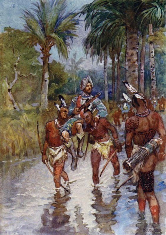 Una marcia attraverso le paludi da Henry after Sandham