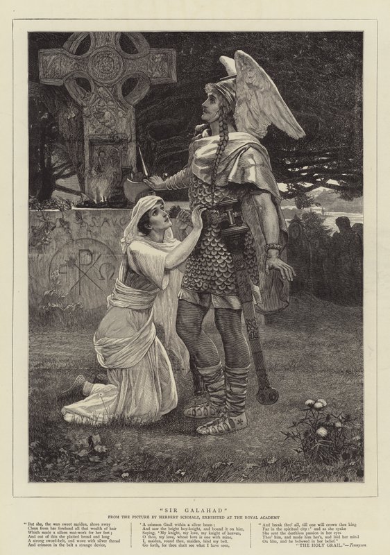 Sir Galahad da Herbert Gustave Schmalz