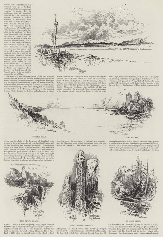 Una passeggiata nella terra di Manx da Herbert Railton