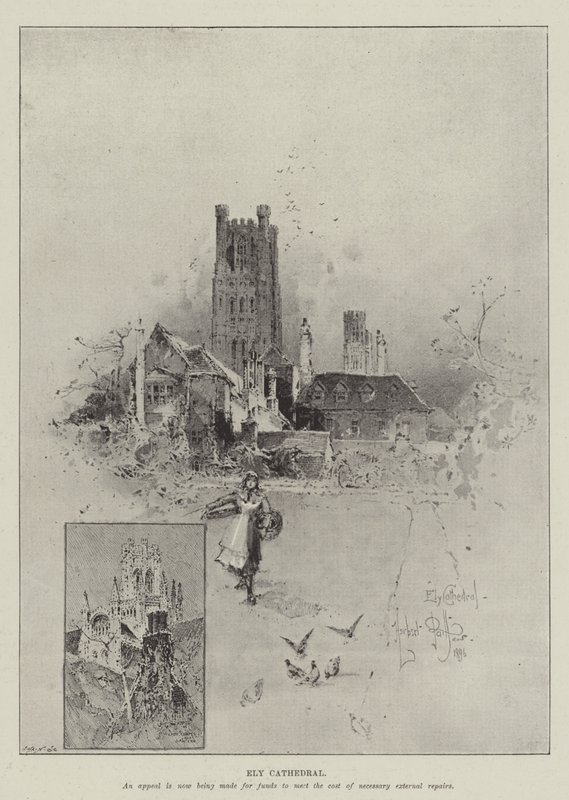 Cattedrale di Ely da Herbert Railton