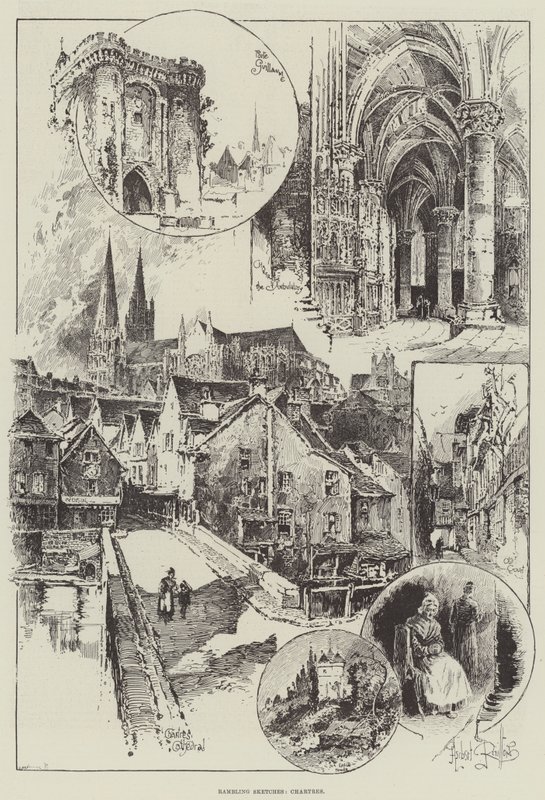 Schizzi Vagabondi, Chartres da Herbert Railton