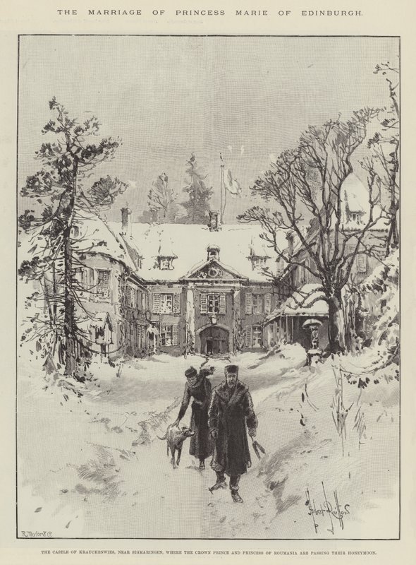 Il matrimonio della principessa Maria di Edimburgo da Herbert Railton