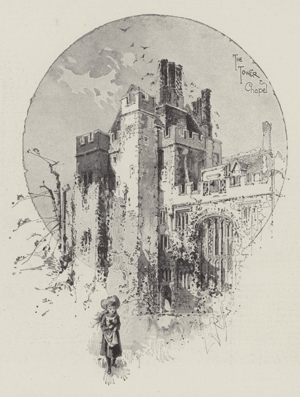 La torre e la cappella da Herbert Railton