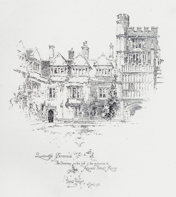 Brasenose College, Oxford, che mostra l