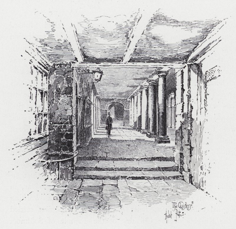 I Chiostri (incisione) da Herbert (after) Railton