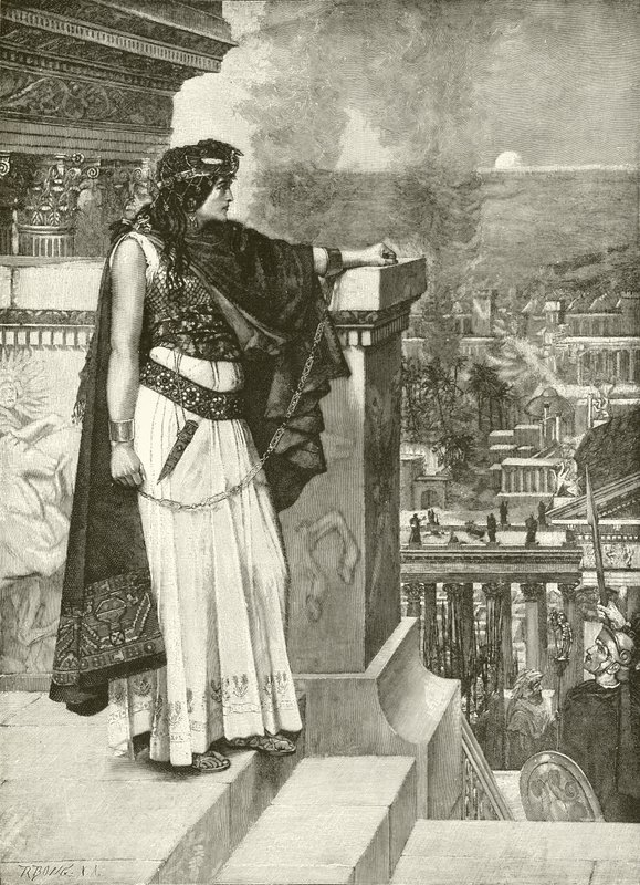Zenobia prigioniera da Herbert Gustave Schmalz