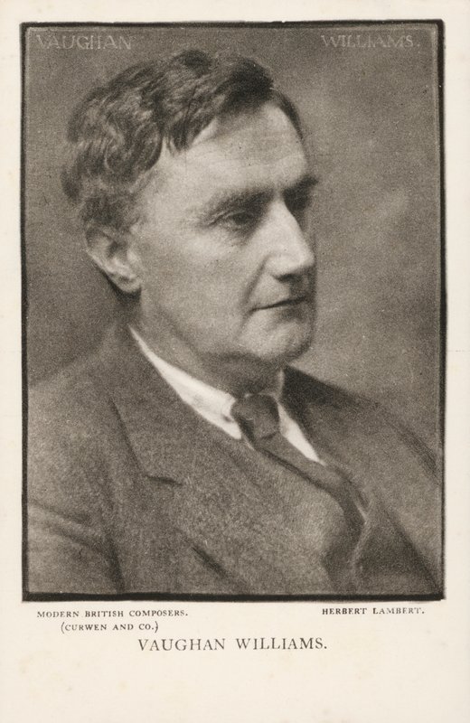 Ralph Vaughan Williams, compositore musicale da Herbert Lambert