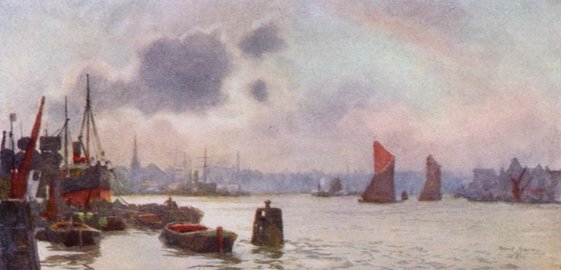 Lavender Wharf da Herbert Menzies (after) Marshall