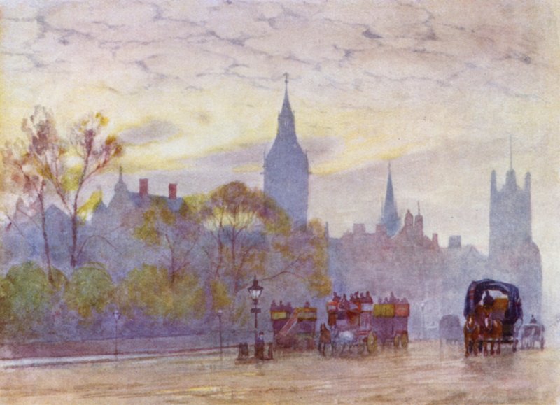Mattina a Whitehall da Herbert Menzies (after) Marshall