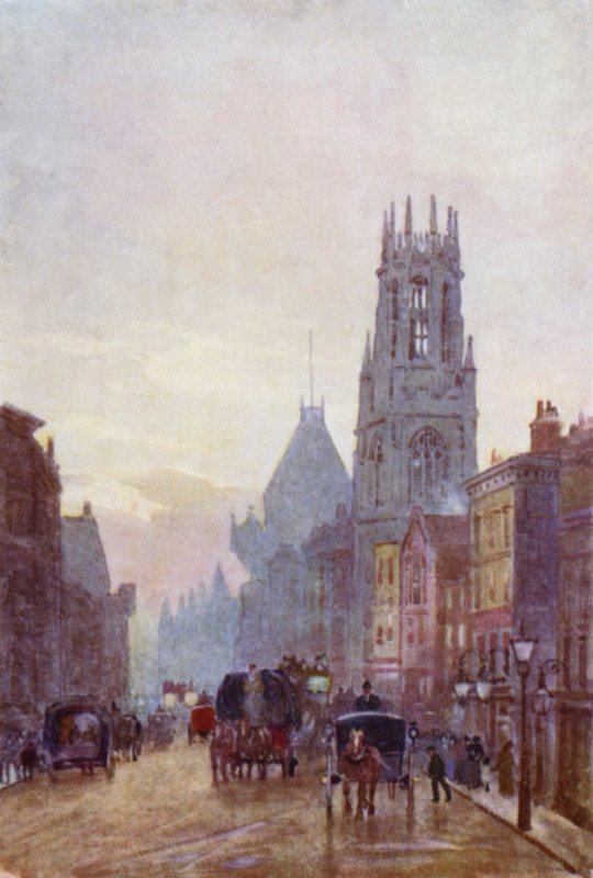 San Dunstan, Fleet Street da Herbert Menzies (after) Marshall
