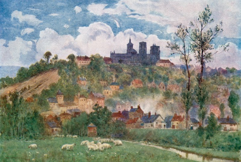 Laon, vista dalla pianura da Herbert Menzies Marshall