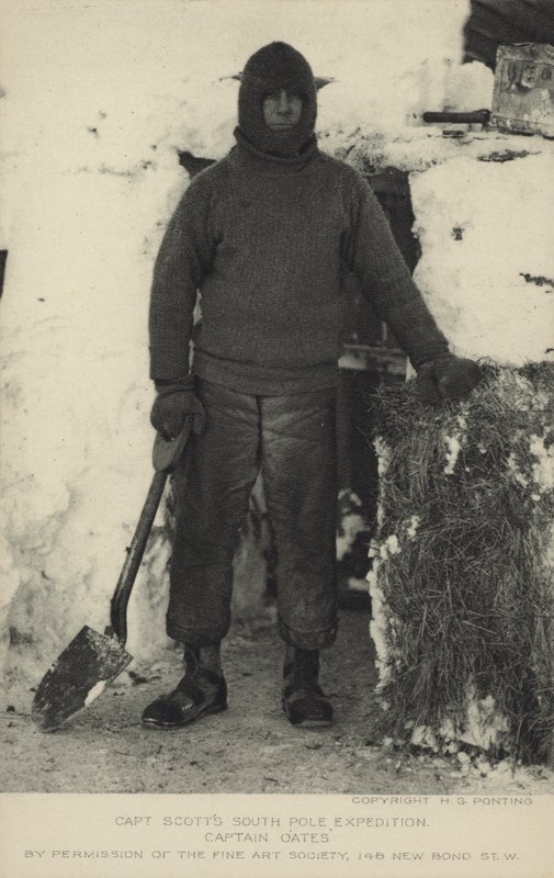 Spedizione al Polo Sud del Capitano Scott. Capitano Oates da Herbert Ponting