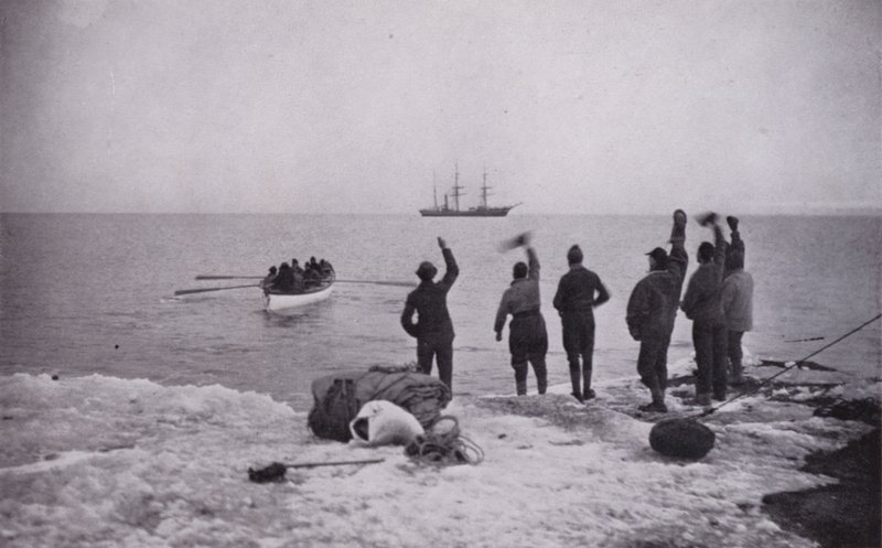 Lasciato indietro nella Terra di Vittoria da Herbert Ponting