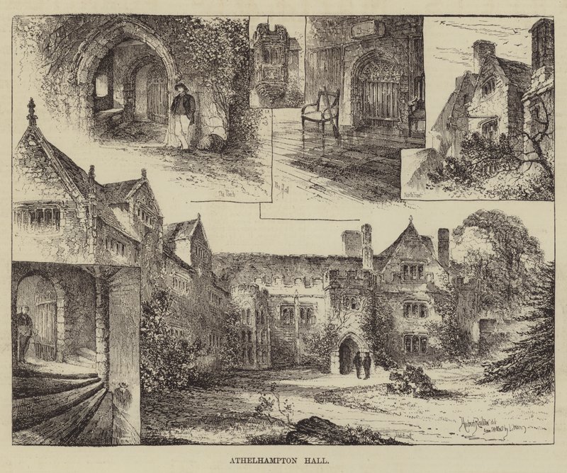 Athelhampton Hall da Herbert Railton