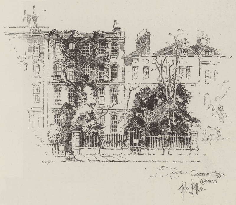 Clarence House a Clapham da Herbert Railton