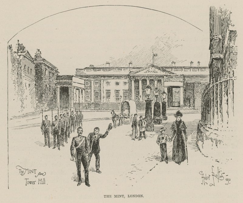 La Zecca di Londra da Herbert Railton