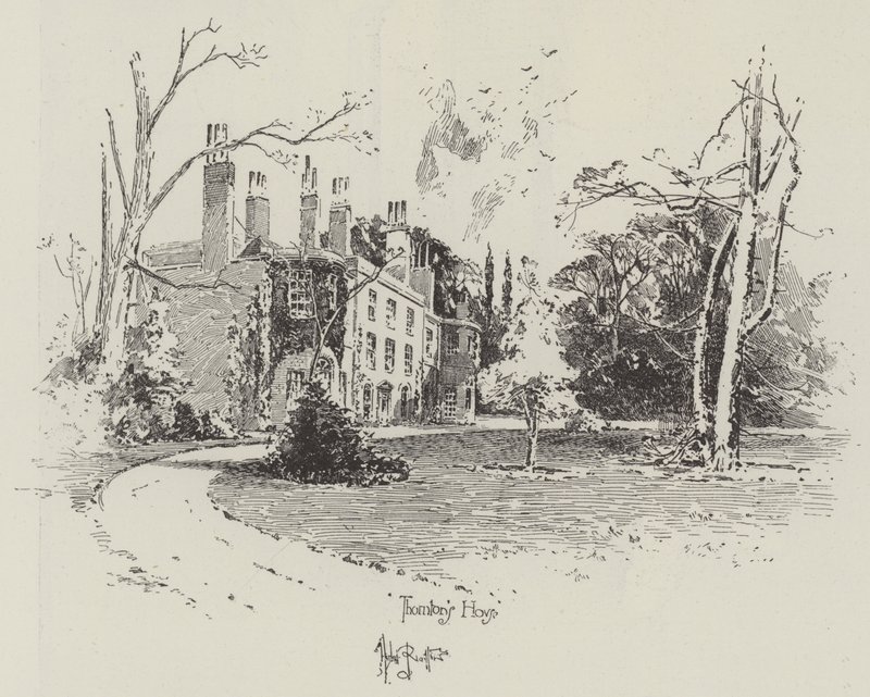 Casa di Thornton a Clapham da Herbert Railton